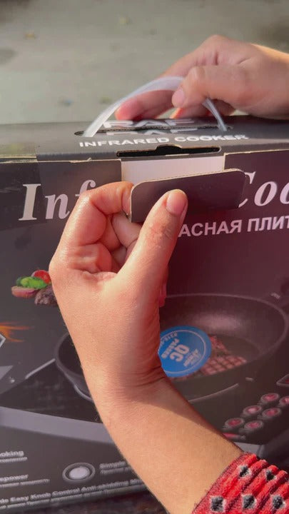 Portable 220V AC Electric Stove – Solar Inverter-Based Cooking Solution Infrared | RAF R-8003 Electric Stove – 3500W