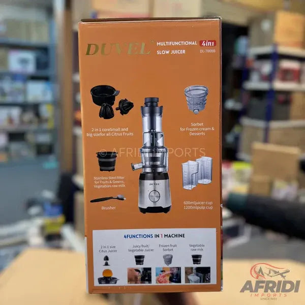 4-in-1 Multifunctional Slow Juicer & Citrus Juicer